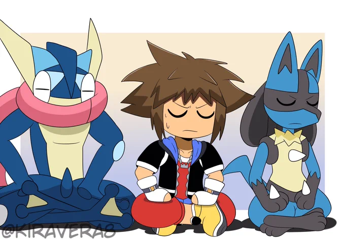 sora with more pokemon cause yes 