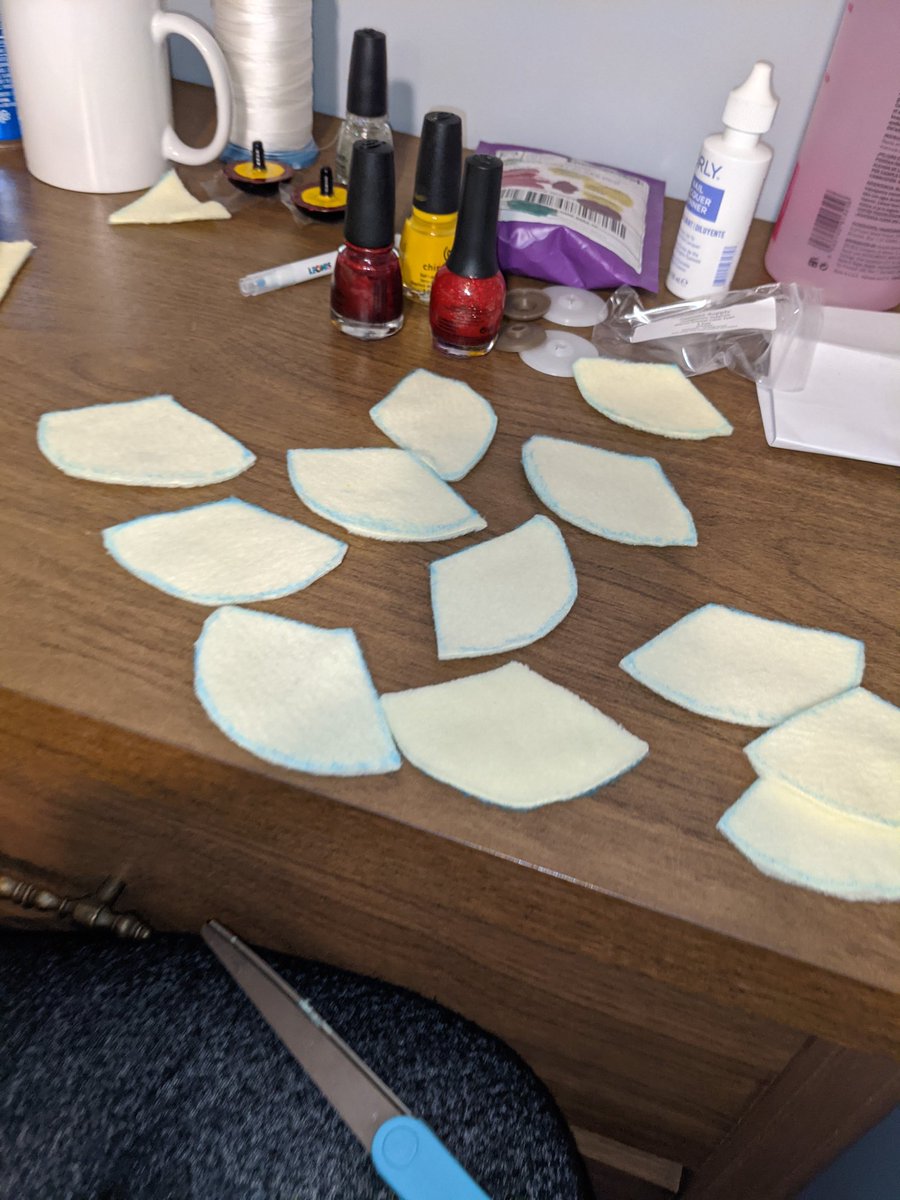 GabbisCustoms's tweet photo. Goal for today: make Darth Grogu's horns! 😁 #SmallBusiness #Commission #StarWars #Grogu #BabyYoda #DarthMaul https://t.co/ZjJiJ9uvm8