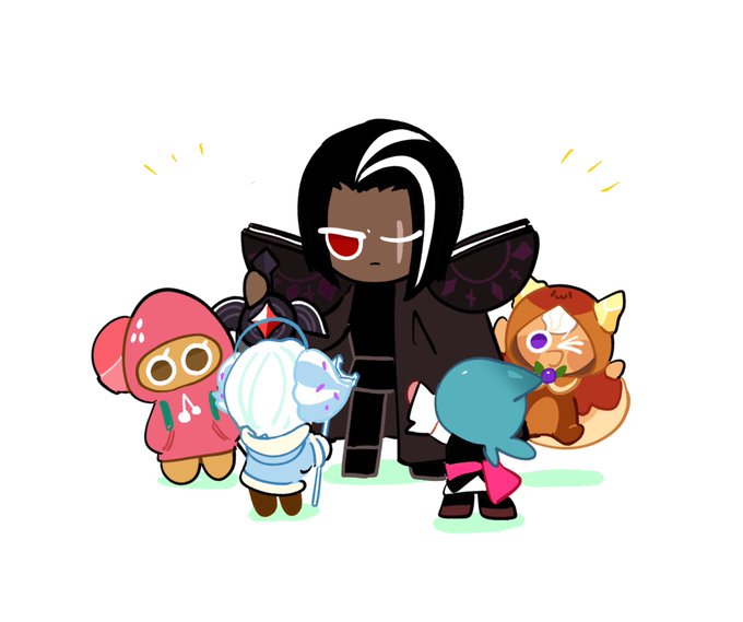ちびっこに囲まれててかわいかった
#cookierun #cookierunfanart 