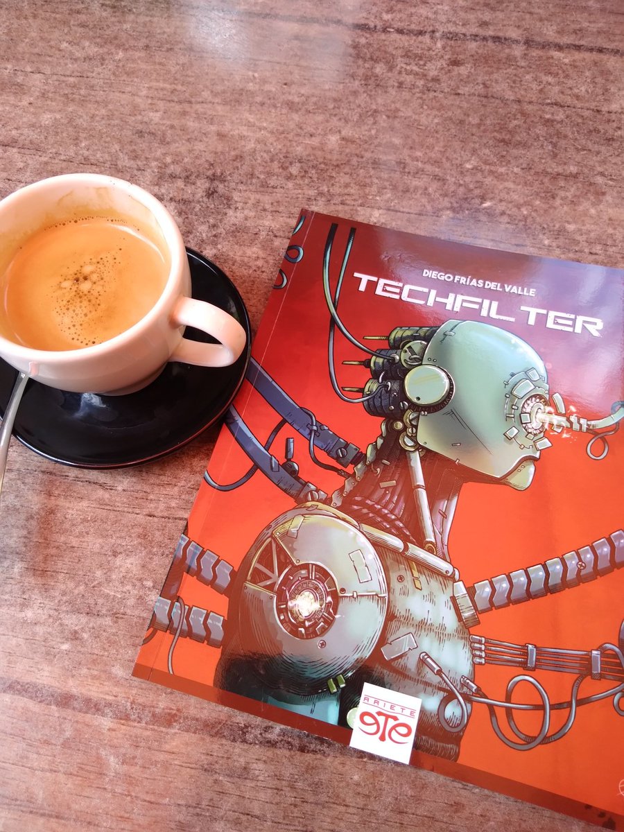 Sebagator's tweet photo. Un cafecito para la lectura de #Techfilter de @diegofriasdelv
Si les gustó Phoibos, van a rallar la potato con este libro editado con esmero y dedicación por @ArietePro https://t.co/KvDCpiZlR2