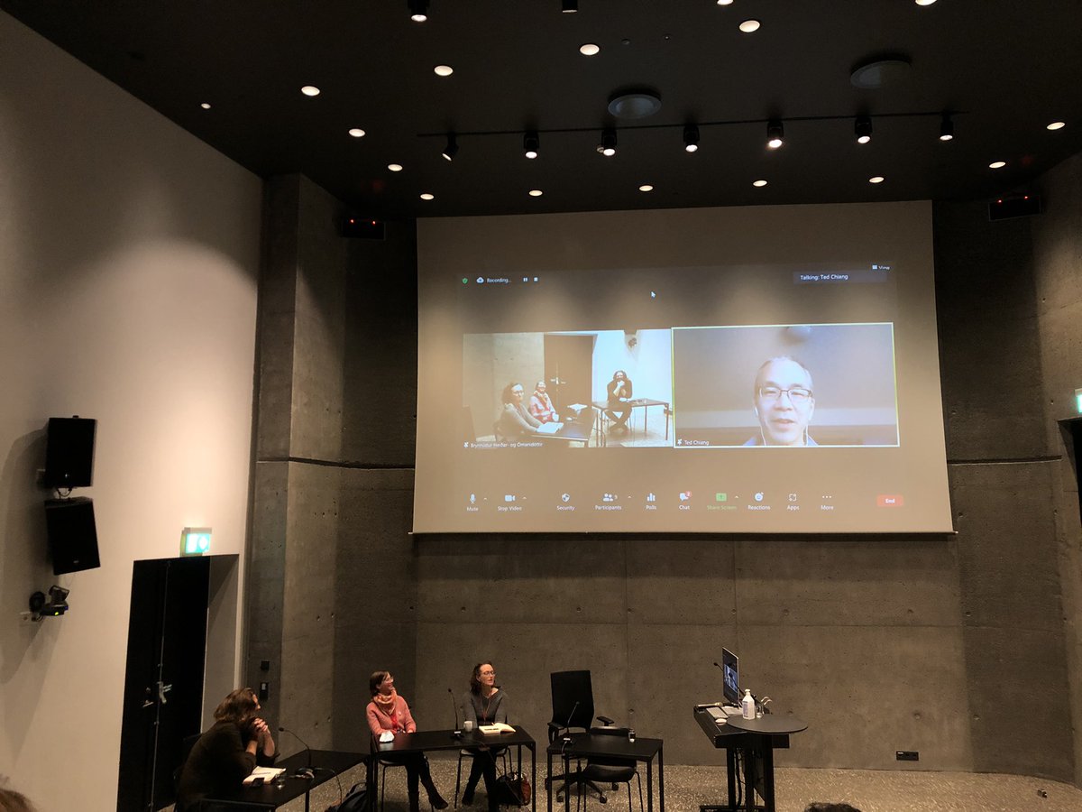 The GoHs discussing Disaster Fiction and Hope is the final panel of the weekend!