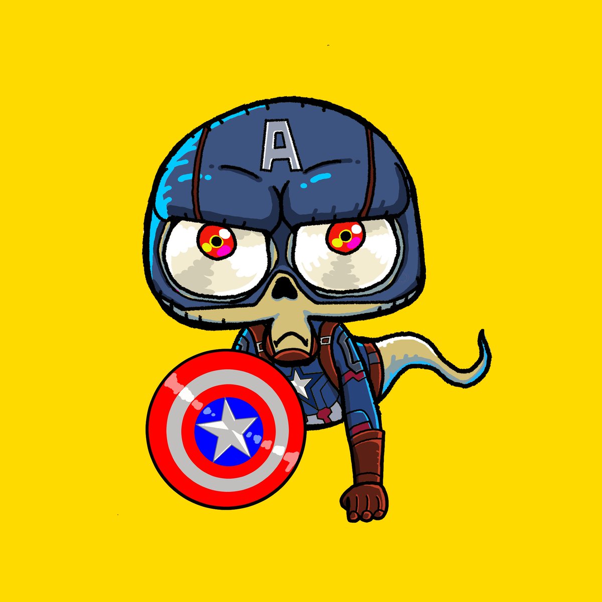 itsmehotking's tweet photo. 🌟New Drop🌟👇
Skull B x Captain America #SB005 
Skull B Collection

Check it now on :https://t.co/tsG81tmdwn

#NFT #nftcollector #NFTdrop #NFTs #NFTCommunity https://t.co/ErNCUKXdDR