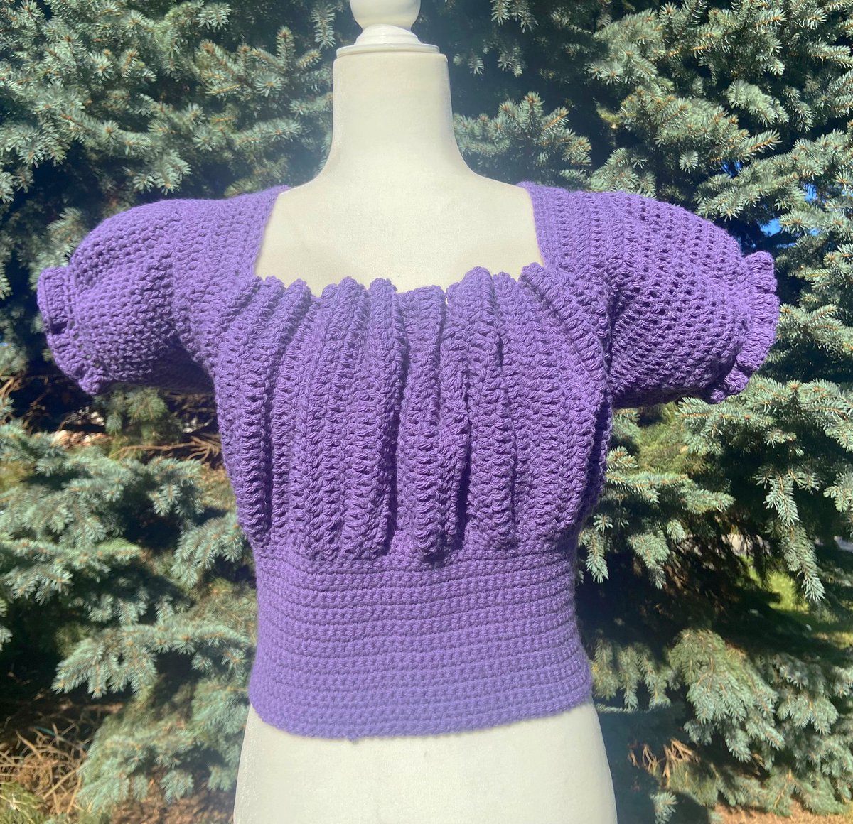 Stitch_Of_Love's tweet photo. Obssessed with how this top turned out 🤩 

DM me to claim before shes listed in my shop tomorrow 💜 https://t.co/EljBGrS9fD