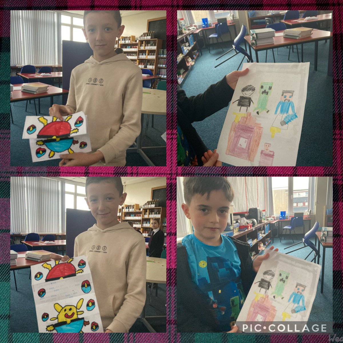 CarbrainPrimary's tweet photo. I had a visit on Friday just before 3. Great way to end the school week. Lovely to see your artwork! ⭐️⭐️⭐️ https://t.co/0vSHEiS8CE
