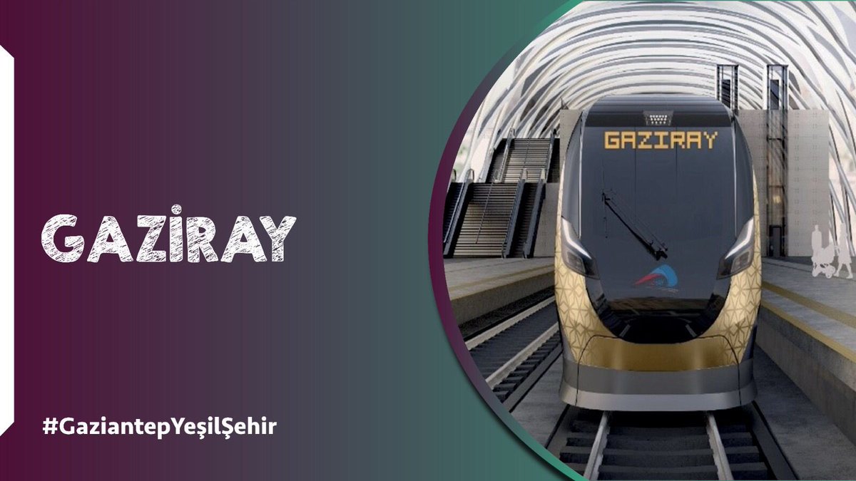 GaziulasAS's tweet photo. Çevre dostu doğalgazlı otobüs filomuz ve emisyonsuz tramvaylarımızla sürdürdüğümüz toplu taşıma hizmetimize pek yakında çevre dostu Gaziray'da eklenecek. 🚉 🍀 #GaziantepYeşilŞehir https://t.co/x3Q5Fnoq1w