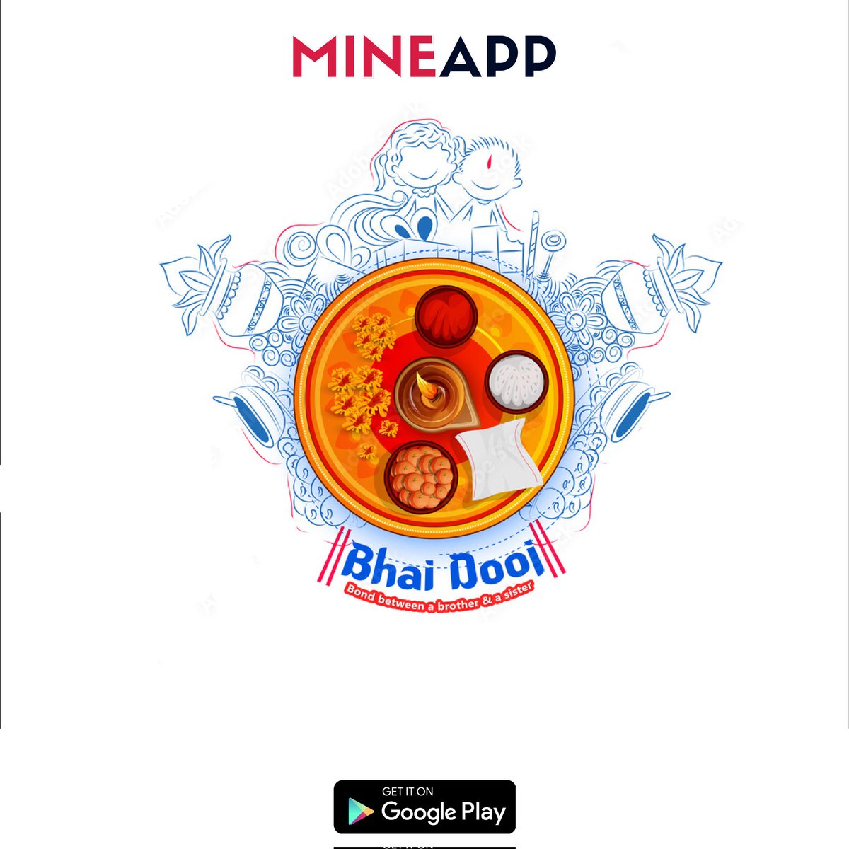 MineApp2's tweet photo. #mineapp #BhaiDooj https://t.co/P32POscvBk