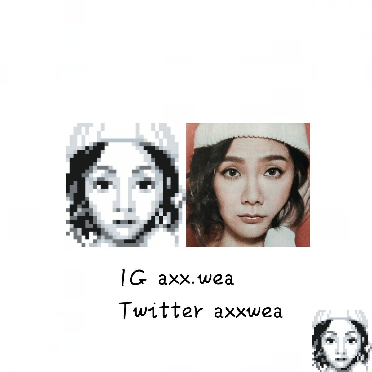 AxxWea's tweet photo. So longtime have not drawing. Just a practice
This photo is come from my magazine

#pixelarts 
#pixelart
#pixelartportrait 
#32x32pixels https://t.co/qLNv6kvzVr