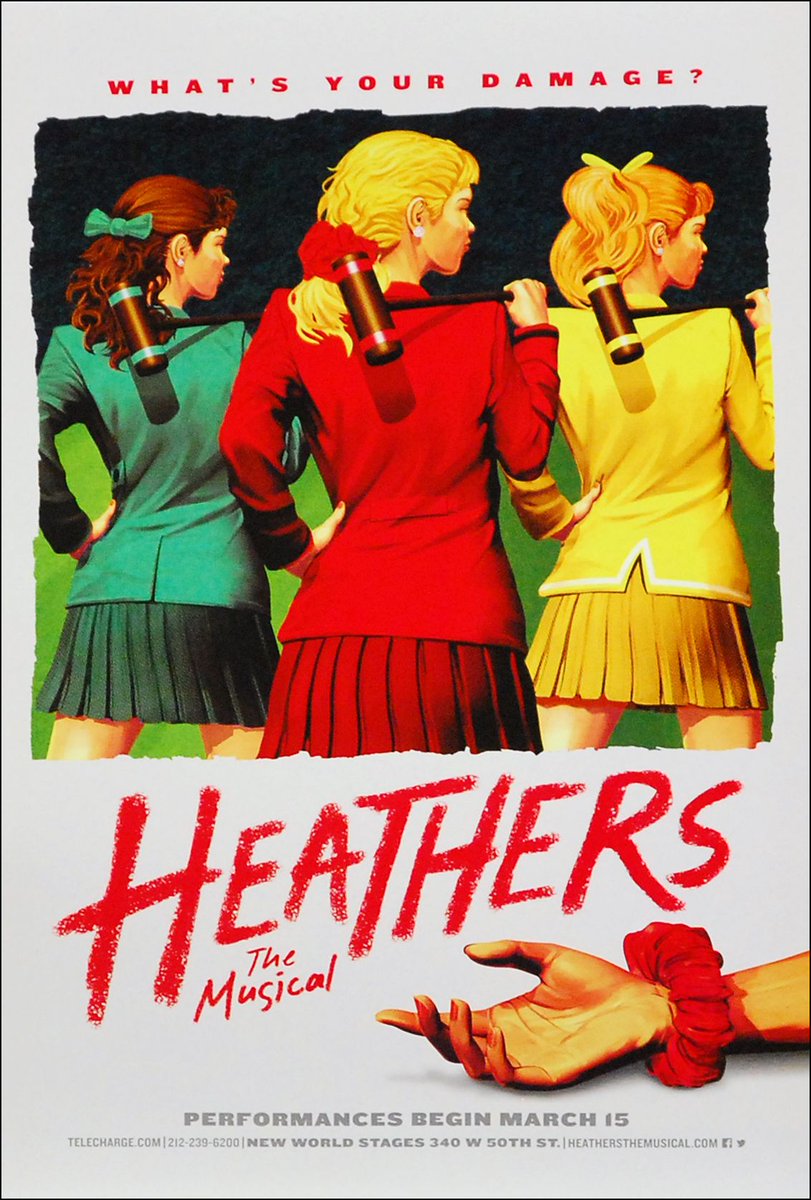 Never trust anyone who kins from Heathers, especially the men!