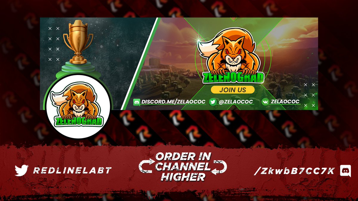 RedLineLabt's tweet image. Twitter design for @zelaococ , and  congratulations on winning the CWL SM Premiere🏆