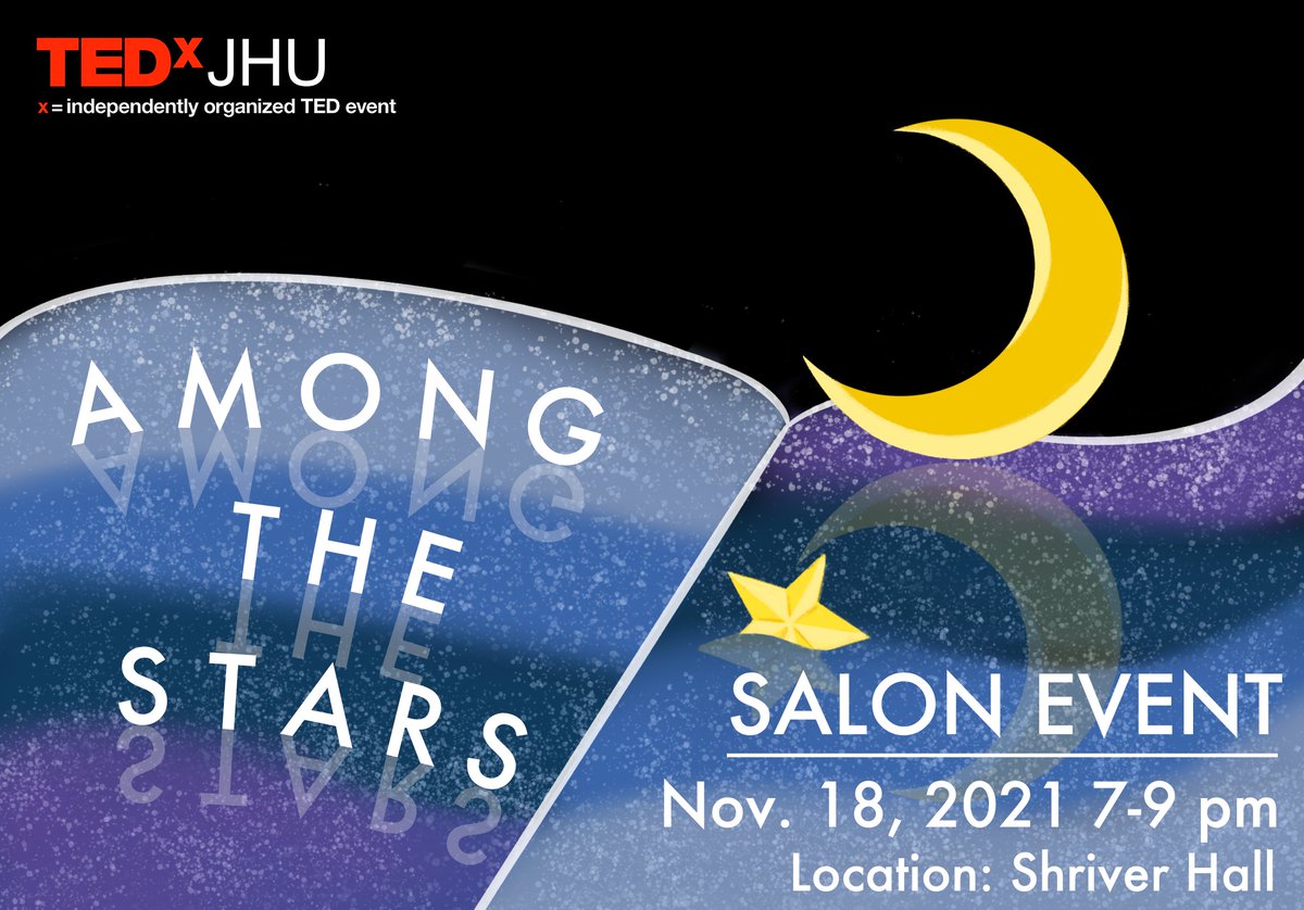 We are very excited to announce that our Salon event will be in Shriver Hall! We look forward to seeing you all there November 18 7-9pm EST. Register on campusgroups at: jhu.campusgroups.com/TEDxJHU/rsvp_b…