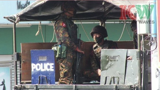 <a href="/UN_HRC/">UN Human Rights Council</a> <a href="/UN_News_Centre/">UN News</a> A 50 years old woman from Nam Hpa Lung village tract, was raped by the 3 Myanmar junta soldiers. The woman and another two women were staying together in the farm. When her friends were visiting their neighboring farm, the woman was raped.
#WhatsHappeningInMyanmar