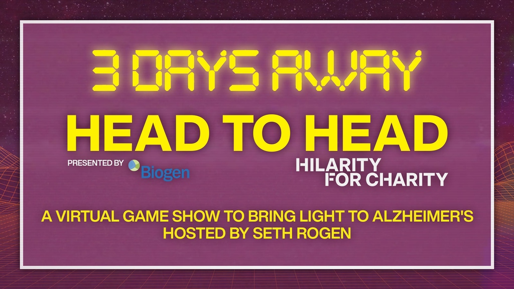 All good things come in THREES. We’ll see you in three days for our 80s-themed, LIVESTREAMED game show! Don’t miss @CharlizeAfrica, @ikebarinholtz, @jillianbell and @YNB facing off in this year’s #HFCHeadtoHead! bit.ly/HFCHEADToHEAD