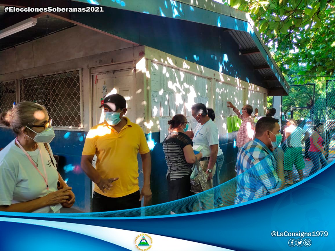 LaConsigna1979's tweet photo. #EleccionesSoberanas2021 | El pueblo de León acude a los diferentes centros de votación la mañana de este domingo 7 de noviembre a ejercer su derecho al voto

#FuerzaDePuebloQueVence https://t.co/PKoQgl5aCn