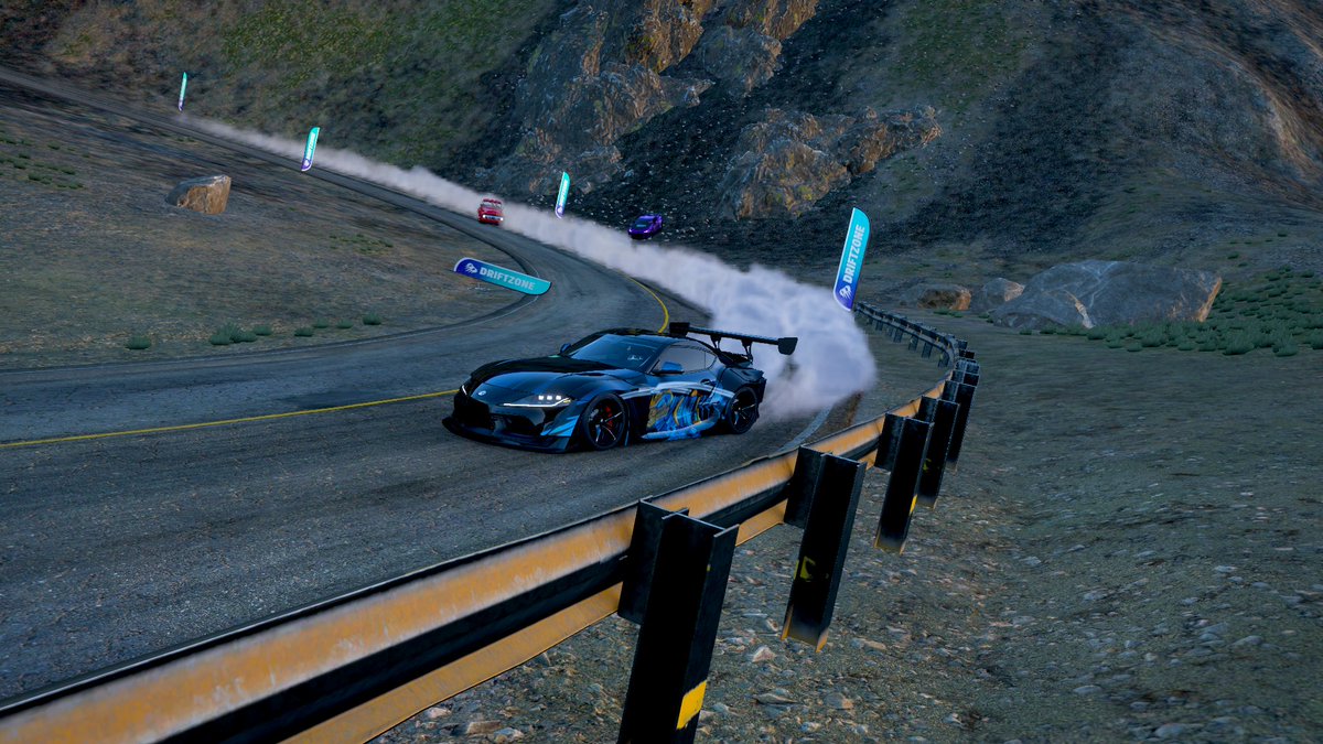 ArtyFtc's tweet photo. Taking the new Supra for a few drifts with friends. Thanks @mesasphere (IceRabbitDesigns) for the stunning livery. https://t.co/NW9ihadkMs