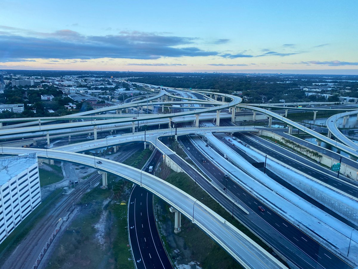 Look at this beautiful interchange! Who designed and constructed? 

#highwaydesign #civilengineering