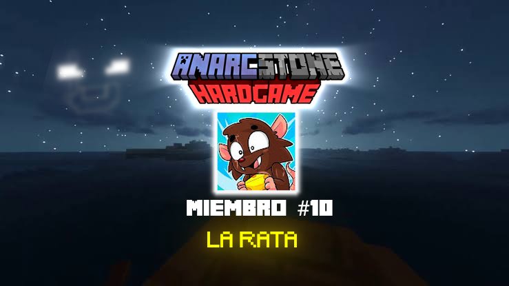 AnarcStone2021's tweet photo. ¡Bienvenido @LaRata37708552 a AnarcStone! Miembro #10/40
Una rata, que pro. 
El es el décimo miembro confirmado de la serie. https://t.co/gEqFH9K8m6