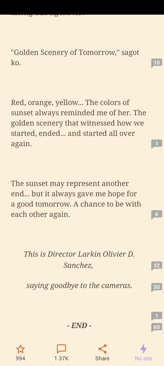 _mariyaaaaaa_'s tweet photo. Naiiyak akooooo😭 Thank you sa pag share samin ng story ninyo Via and Arkin💛🌻
 #GSTLastScenery 
@gwyomi @4reuminct @gwysareums https://t.co/zNf4c8GnZ8