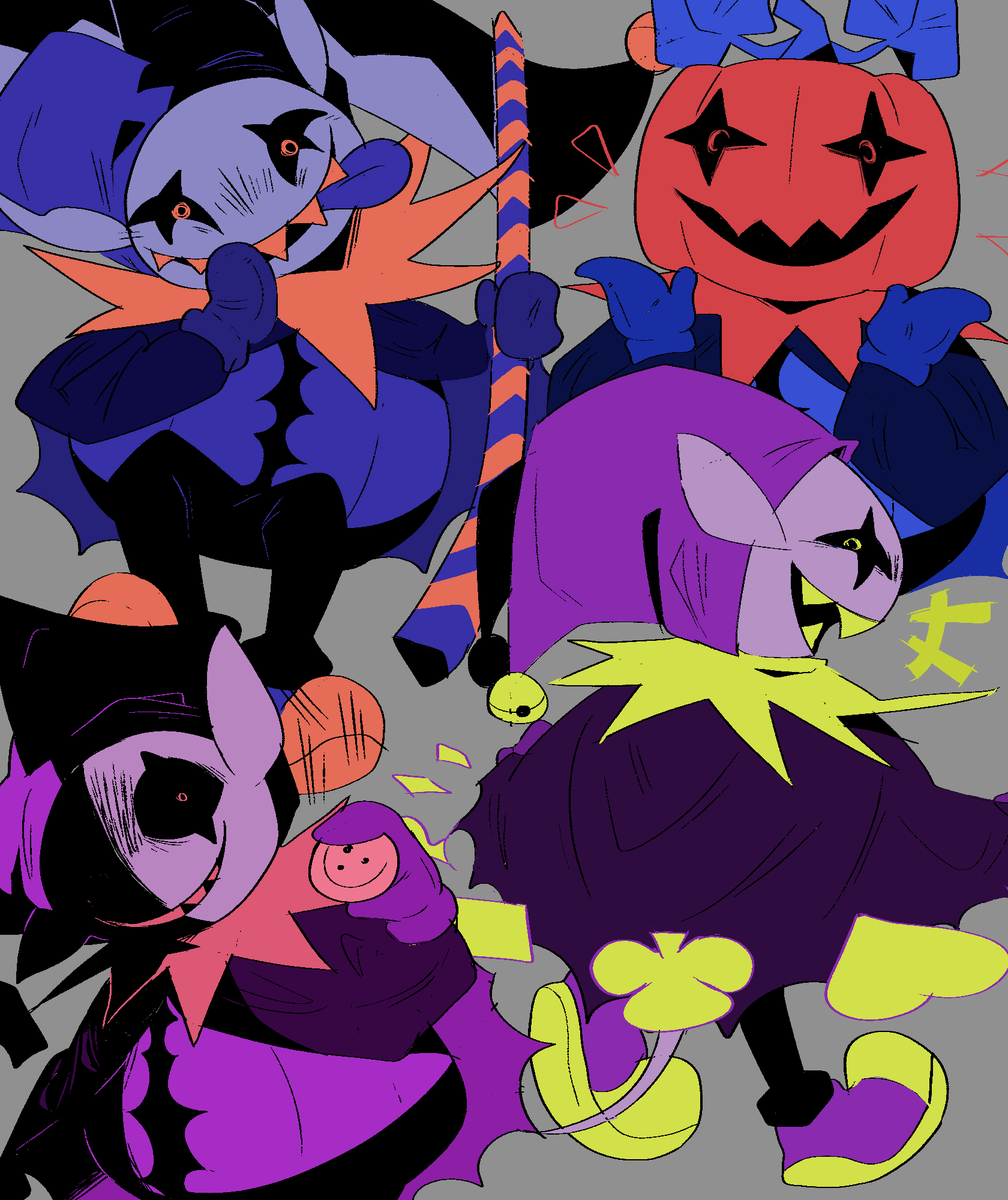 Vivi09039154's tweet photo. SQUISHY CLOWN

#DELTARUNE https://t.co/OHlip5lfOY