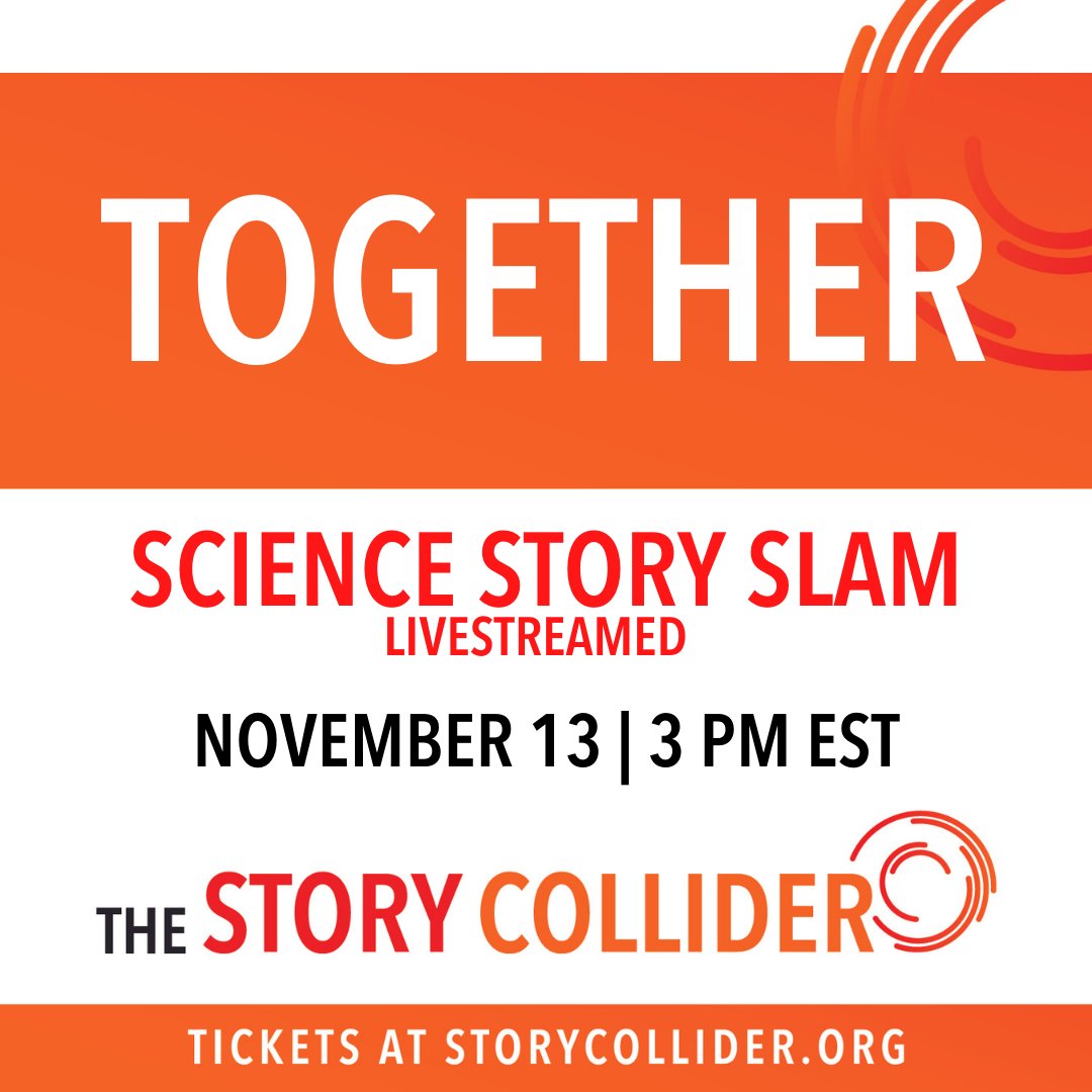 The Story Collider (@storycollider) on Twitter photo We know you have a story to tell. Now is YOUR time: put your name in the hat for an opportunity to tell a story or come kick it in the audience. <a href="/storycollider/">The Story Collider</a> is always good vibes. Hosted by <a href="/GastorAlmonte/">Gastor Almonte</a>. Join us here: storycollider.org/shows/2021/6/1… We know you have a story to tell. Now is YOUR time: put your name in the hat for an opportunity to tell a story or come kick it in the audience. <a href="/storycollider/">The Story Collider</a> is always good vibes. Hosted by <a href="/GastorAlmonte/">Gastor Almonte</a>. Join us here: storycollider.org/shows/2021/6/1…