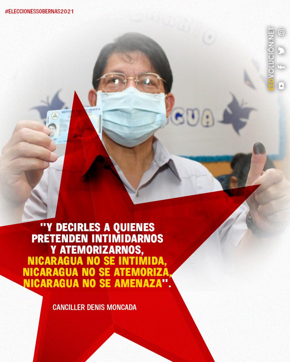 soymau505's tweet photo. #EleccionesSoberanas2021
#Nicaragua Nicaragua no se intimida https://t.co/Yn8XruH2Sm