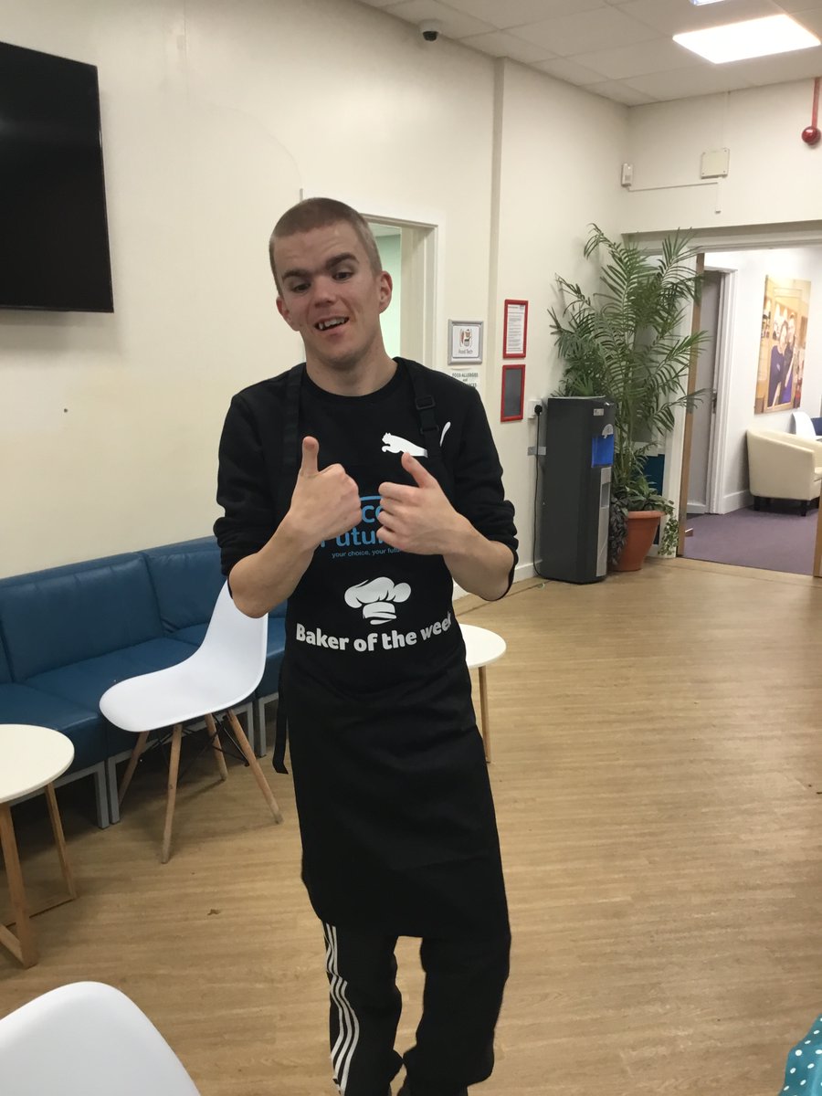 In our cookery 'options' session, <a href="/catcotefutures/">Catcote Futures</a>, the students have been applying their functional life skills and social skills. This week, the 'Baker of the Week' is Mark!!! He was amazing on Friday when the group were making healthy crustless quiches. Well Done Mark!!!