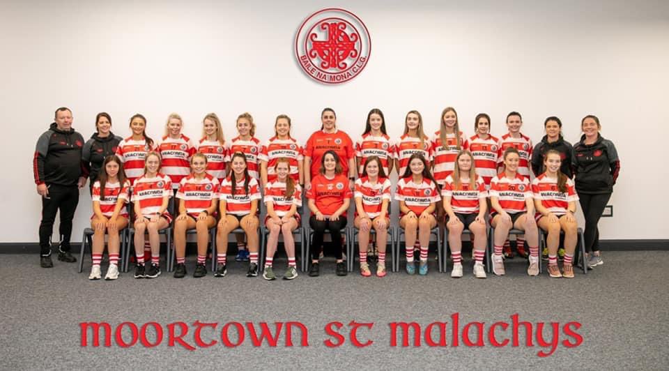 MoortownGAC's tweet photo. A massive congratulations to our senior ladies and management today on winning the semifinal of the Ulster championship. Final score was - 
Moortown 3-17
@StPetersGAA 3-08

The girls now play @CarrickEmmets in  the Ulster final Sunday 14th November in @carrickmoregaa at 1pm. https://t.co/7UcELLE0DD
