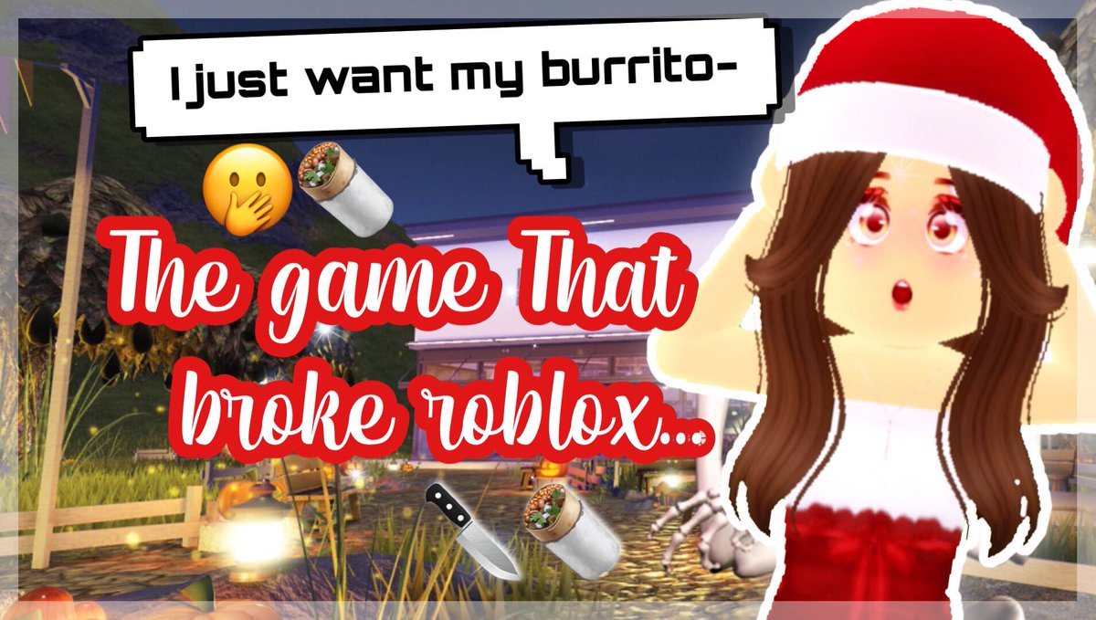 Kittenplays_'s tweet image. Forgot to mention but I have a new video outtt 🎄❤️ #robloxshutdown #roblox #Chipotleburrito #chipotle