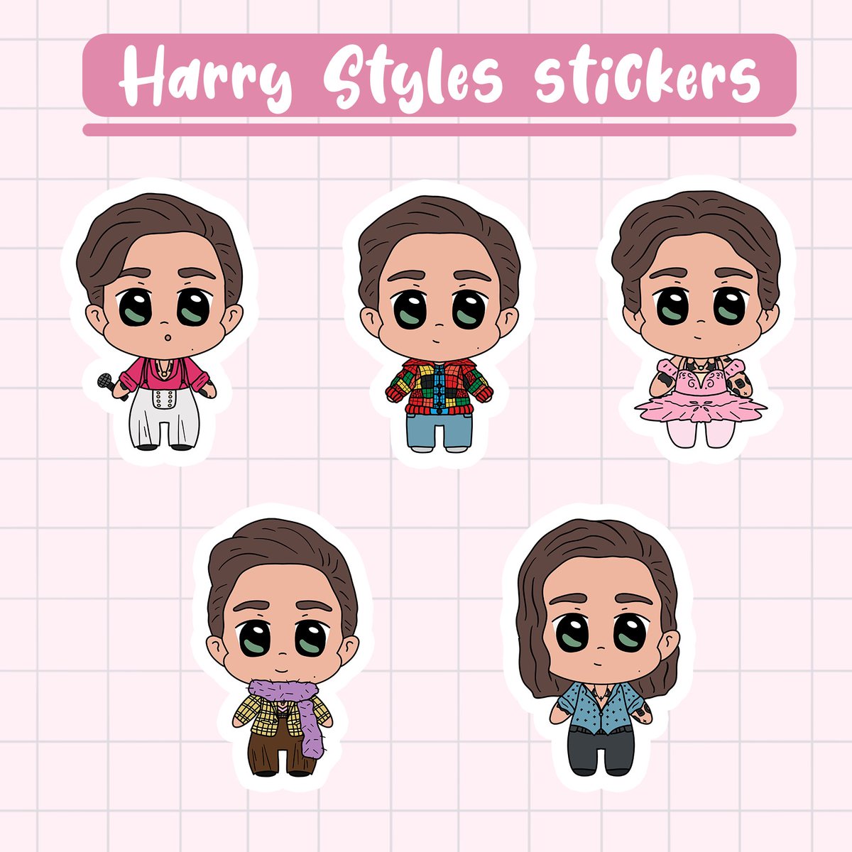 aribellzzart's tweet photo. Shopping for a #HarryStyles fan? 

I have two cute sticker packs available in my shop!🌻🍉

They’re currently on sale as well!

https://t.co/KTTcaxE2aP https://t.co/7JFqAnOHeq