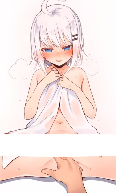 お風呂の後だからやわっこくなってる🤔 