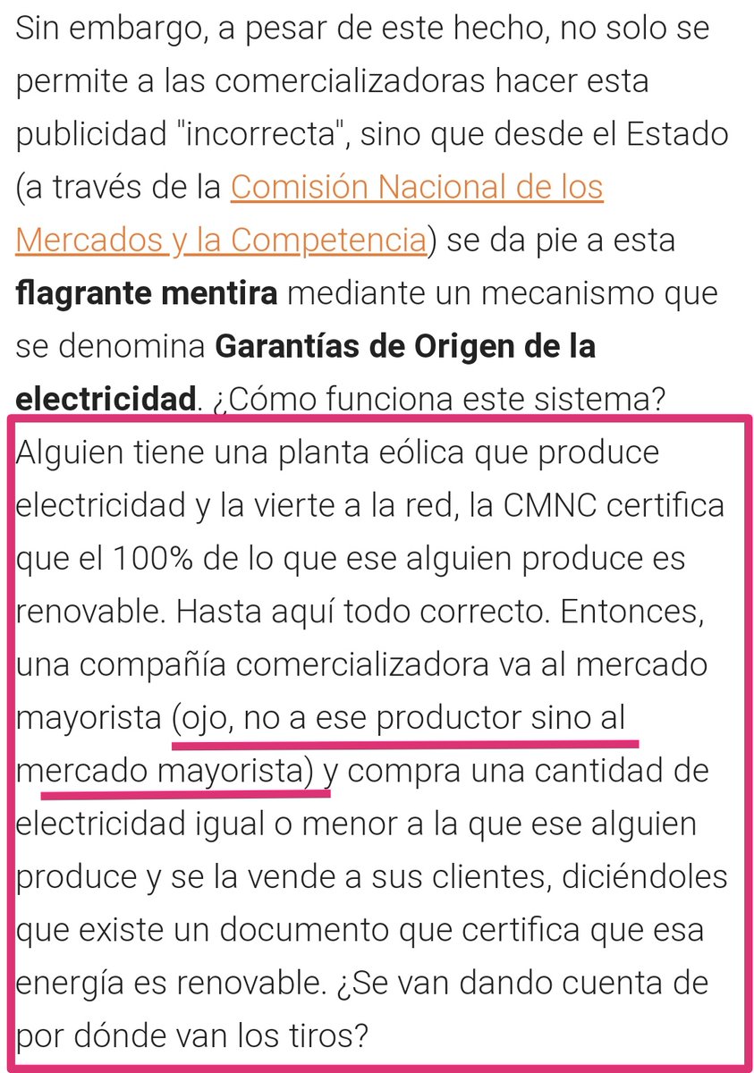 Bendita_Ciencia's tweet photo. ⛔ BULO de Ada Colau y @bcnencomu. "En Barcelona hemos creado la empresa pública @bcn_energia, 100% verde, que ha conseguido bajar la factura de la luz".

❌ FALSO: No es 100% verde, ya que recurre al mercado mayorista para comprar electricidad. Tampoco es más barata ni rentable. https://t.co/VlljQig7mN
