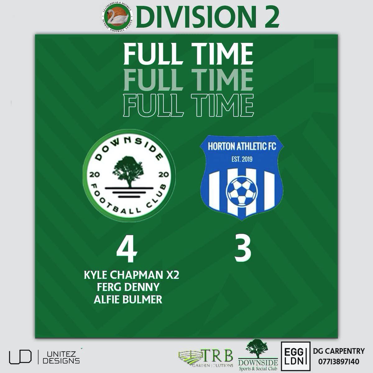 Downside 4-3 <a href="/HortonAthletic/">HortonAthletic</a> 
Always a great battle vs these boys. 
🌳