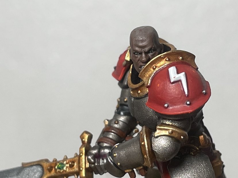 EaterOfBrushes's tweet photo. First of the 10 Vanquishers are done. Painted in stormblood colours. Love theses models #WarhammerCommunity #Warmongers https://t.co/cGK1lDBZSs