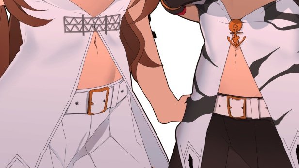 #いいおなかの日
意外とノーマルな木曾さん描いてないことに気がついた(毎年) 