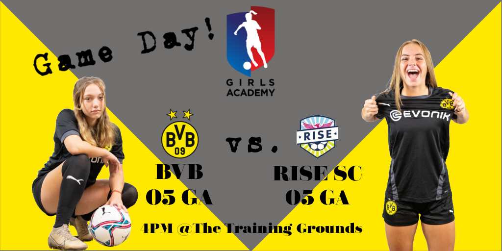 BVB05GA's tweet photo. Its GAME DAY!!

@TopDrawerSoccer 
@GAcademyLeague 
@RiseSoccerClub https://t.co/LvXg5zICMb