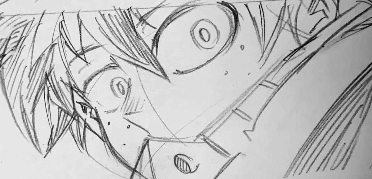 今回かなり下書き省略してペン入れしましたがその方が仕上がり早かったな…左が今回、右がいつもの。 