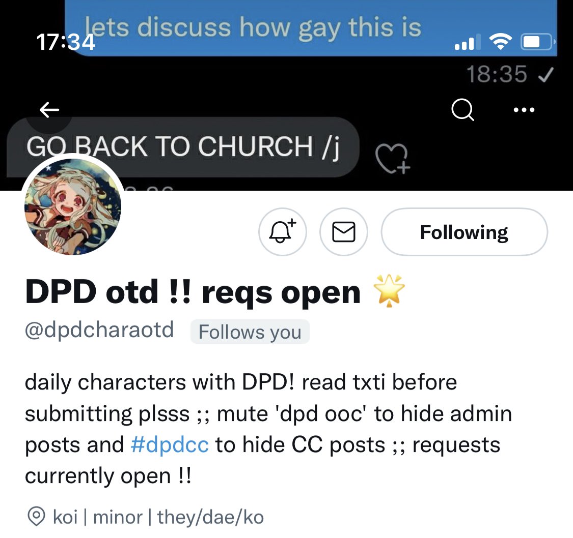 dpdotd's tweet image. hi hi!!! since i dont post here anymore you should follow and support this new acc! :D i was worried that there wouldnt be a dpd acc anymore so this acc made me rly happy &amp;lt;3 @dpdcharaotd