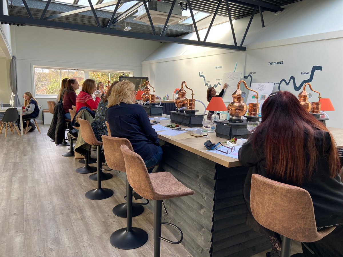 foliumgin's tweet photo. Our Brush Lettering with Gin Class today at the Bar on a lovely sun lit autumn day...great way to spend a couple of hours. Next class will be taking place on the 8th December. https://t.co/JPevlSR2jE