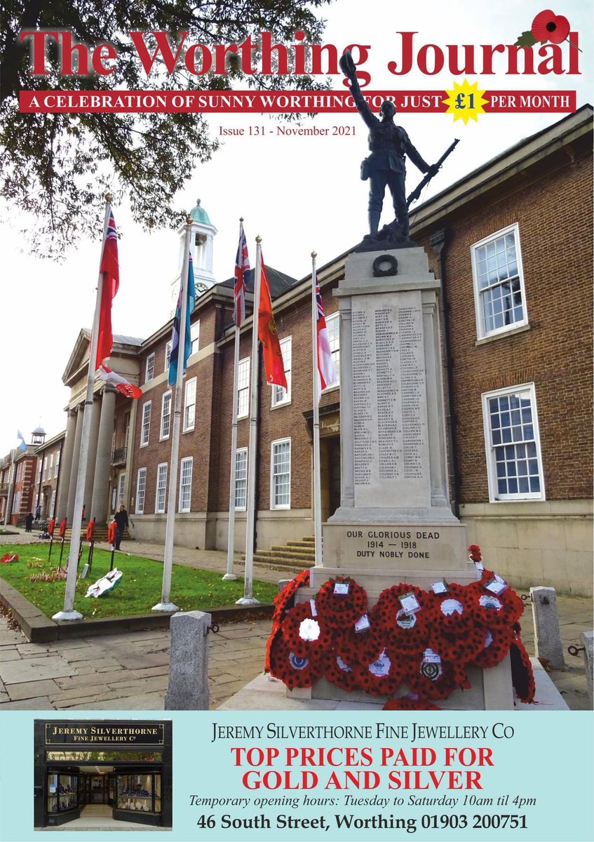 WorthingJournal's tweet photo. So have you got November’s 112pg Journal yet?
Stuffed full of real local news (not press releases!) online, print or post delivery
#worthingmagazine #worthingnews #worthingstuff #nofakenewshere
https://t.co/MFfiRdFTxn https://t.co/uqwz6AZlhZ
