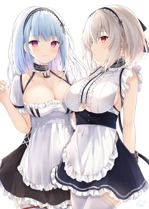 ダイドーちゃん⇄シリアスちゃん
#アズールレーン 