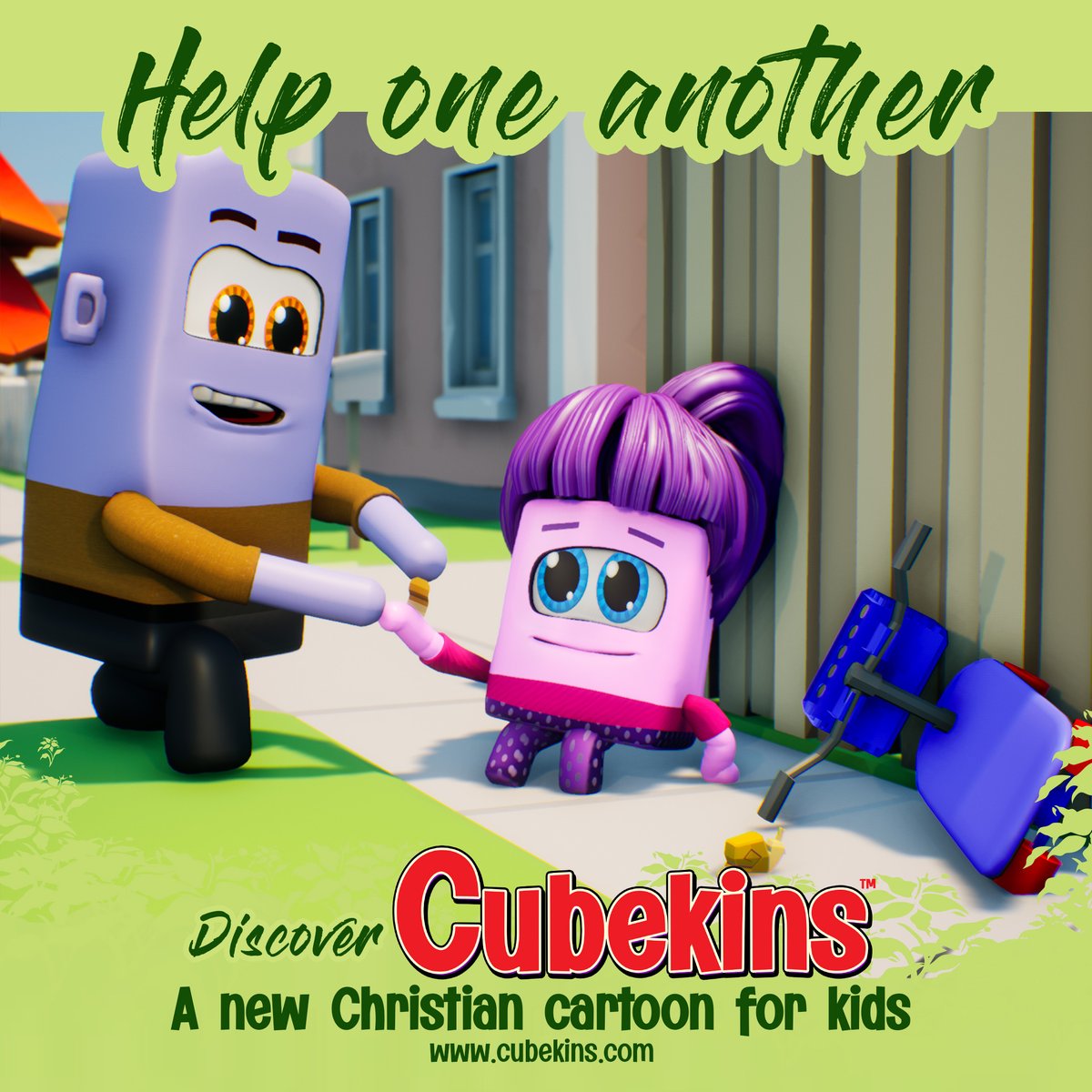BrainyPixel's tweet photo. #Cubekins #SharableSquares reminds us to "Help One Another!"
Watch/Rent/Buy:
@YouTube - https://t.co/fITT4Upb8n
@PrimeVideo - https://t.co/ybsToJm6SK
@Vimeo - https://t.co/MaF1WLhNLq
@ChristianCinema - https://t.co/9EqKQvt2IJ
@VisionVideo #RedeemTV - https://t.co/CkJiQHnawy https://t.co/BhKPFCrM36
