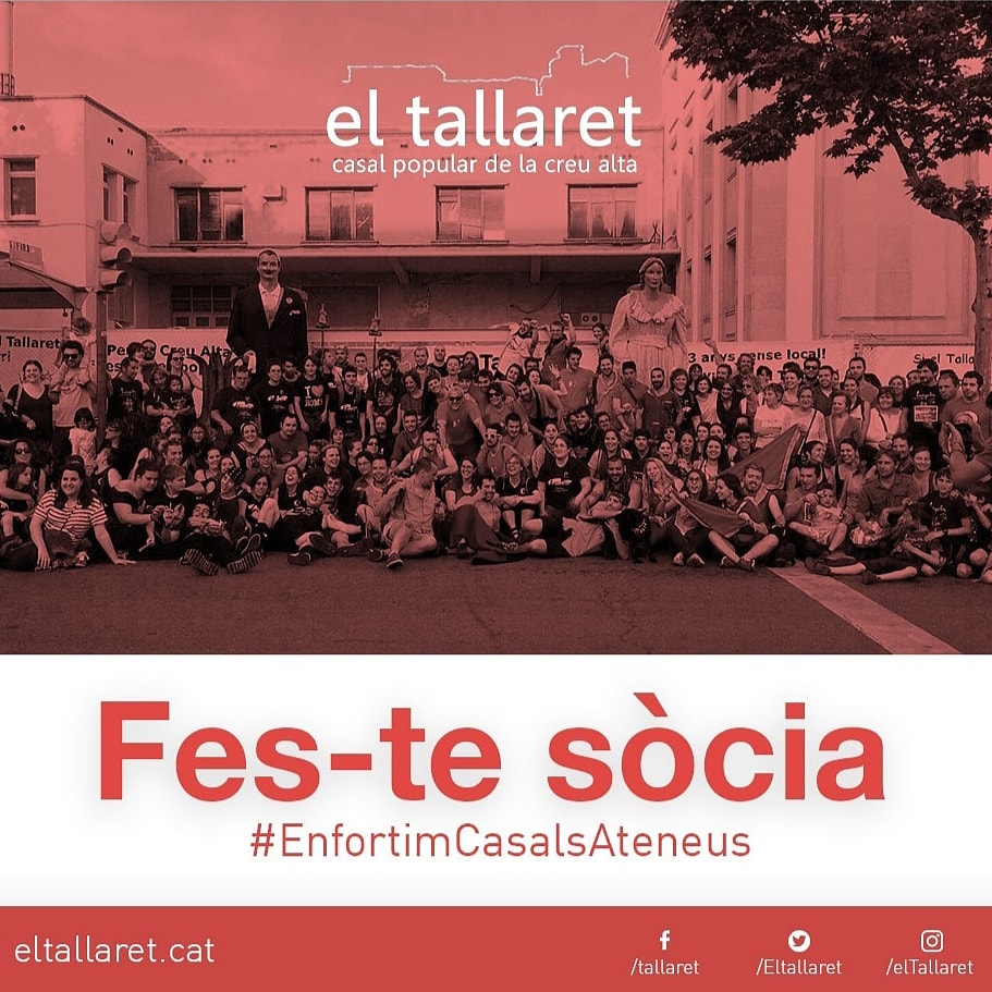 XaviPalli's tweet photo. Un casal popular a cada barri i a cada vila. Construint sempre des de la base, petites llavors que germinen i transformen d'arrel.

Avui el @ElTallaret fa un pas més per esdevenir realitat, felicitats 🥳 https://t.co/0lxEG4fTSO