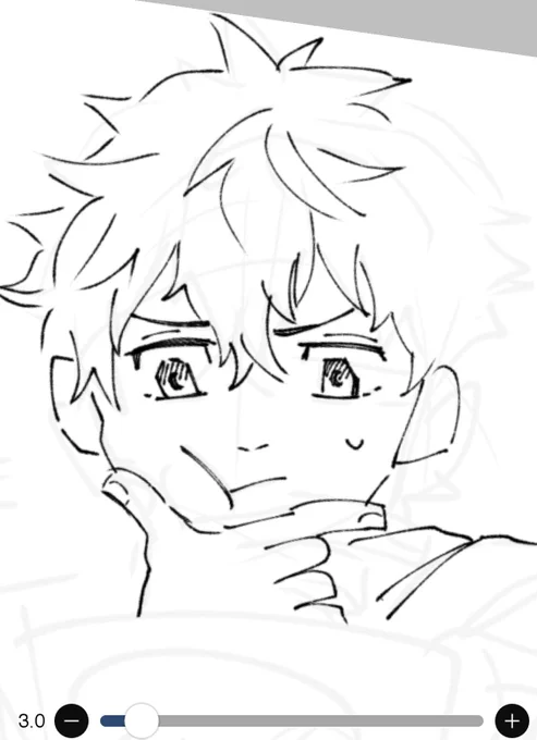 髪下ろしたみっち描きやすい 