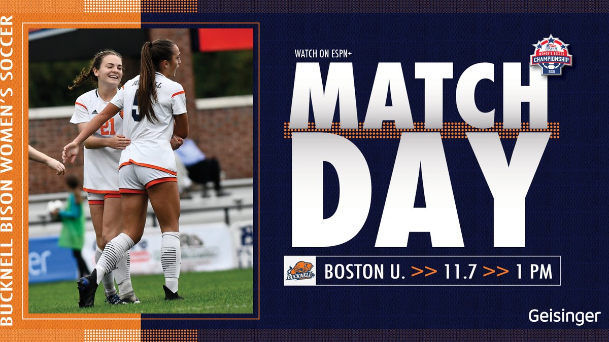 When we started training in the August heat, it was all in preparation to play for a <a href="/PatriotLeague/">Patriot League</a> championship. That day has arrived. 

🆚 <a href="/TerrierWSOC/">BU Women's Soccer</a>
⏰ 1 p.m.
📍 Nickerson Field, Boston, Mass.
📺 ESPN+ (es.pn/3bPI1HS)
📈 bit.ly/3ke6mvQ
 
#rayBucknell🔶🔷