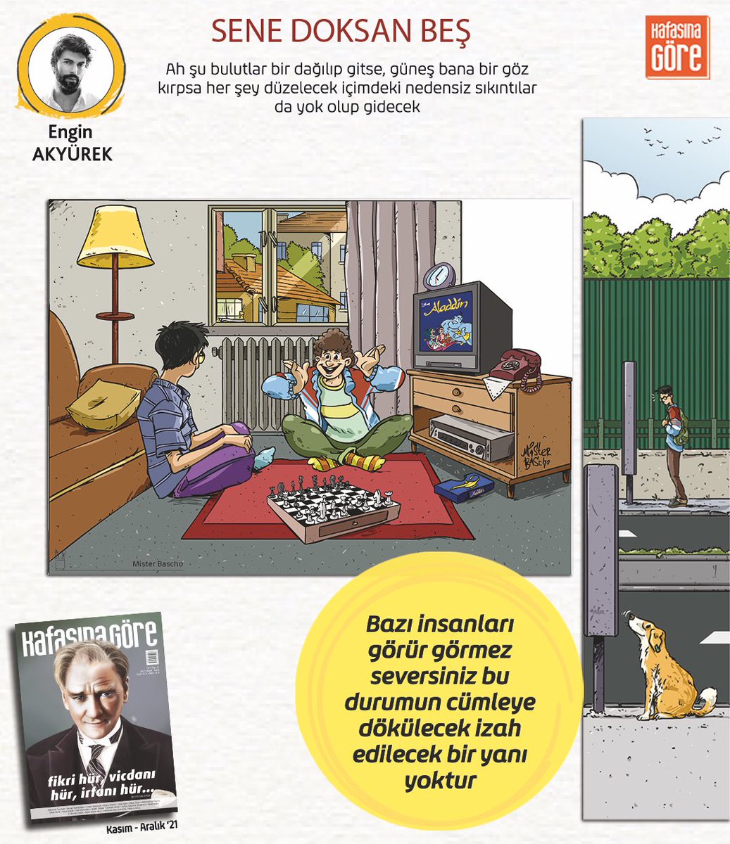 KAFASINA GÖRE Dergi tweet media