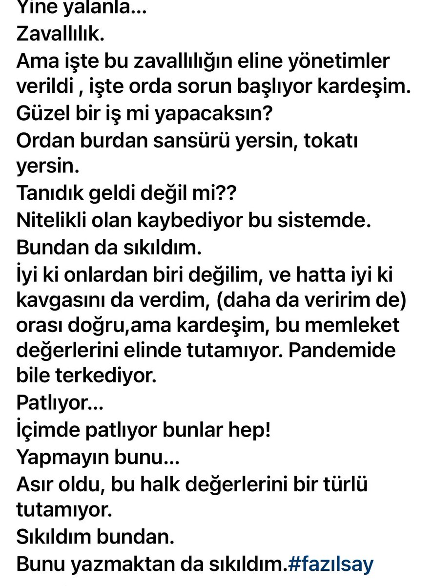 fazilsaymusic's tweet photo. Yeni Netflix dizisi #kulüp üzerine.
Ve köhne sistem üzerine. Patlamak… https://t.co/NnMpFLoV7o