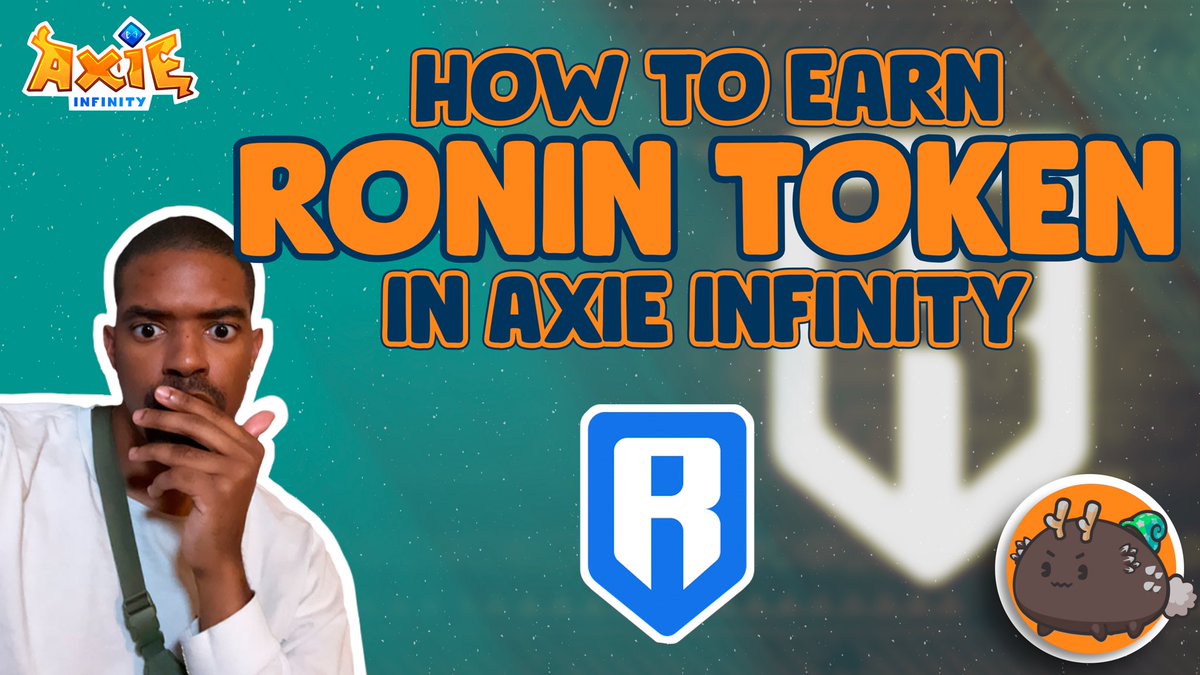 brycent's tweet photo. Want to learn how to farm $RON token in @AxieInfinity? Start here: 🤩

⚔️ Katana
💫 Providing Liquidity
🚀 $RON To the Moon? 

Ronin DEX Guide: https://t.co/IJuUKdTSBS https://t.co/yhv3yrwdBG