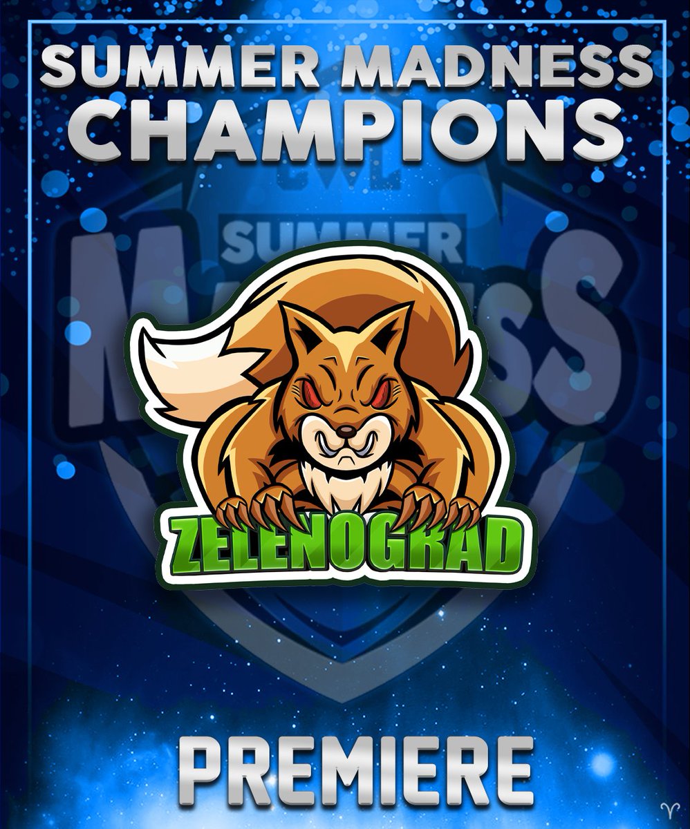 champwarleague's tweet image. Congratulations to @zelaococ, our Summer Madness Premiere Champions!! Gg Chiefs 😎