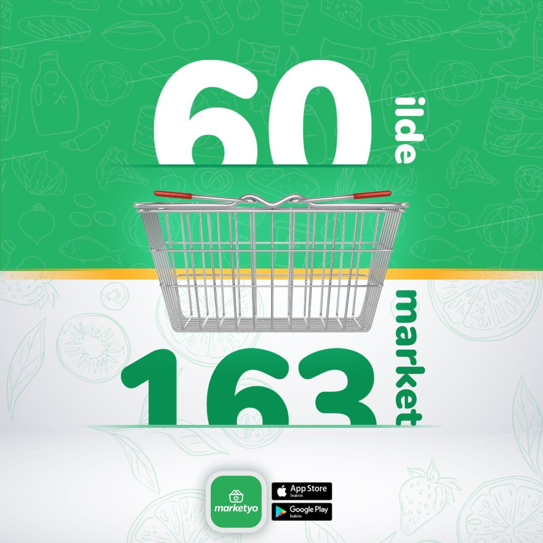 60 ilde 163 farklı market aracılığı ile 2000'den fazla teslimat noktasında hizmet veren Marketyo ile #bildiğinmarket konseptiyle güvenli alışveriş deneyimi yaşamak için uygulamayı hemen indir, siparişin kapına gelsin!
#Marketyo #BildiginMarket