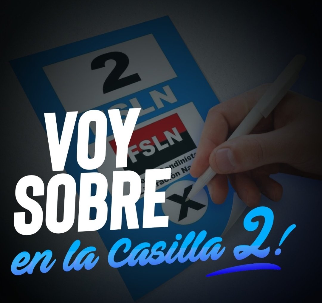 Nadie podrá frenar la #FuerzaDeUnPuebloQueVence
que defiende su soberanía, dignidad y el amor a Nicaragua.

👉Desde #Cuba el apoyo a las #EleccionesSoberanas2021 #UnidosEnVictorias🇨🇺🇳🇮‼️
#DefendiendoCuba