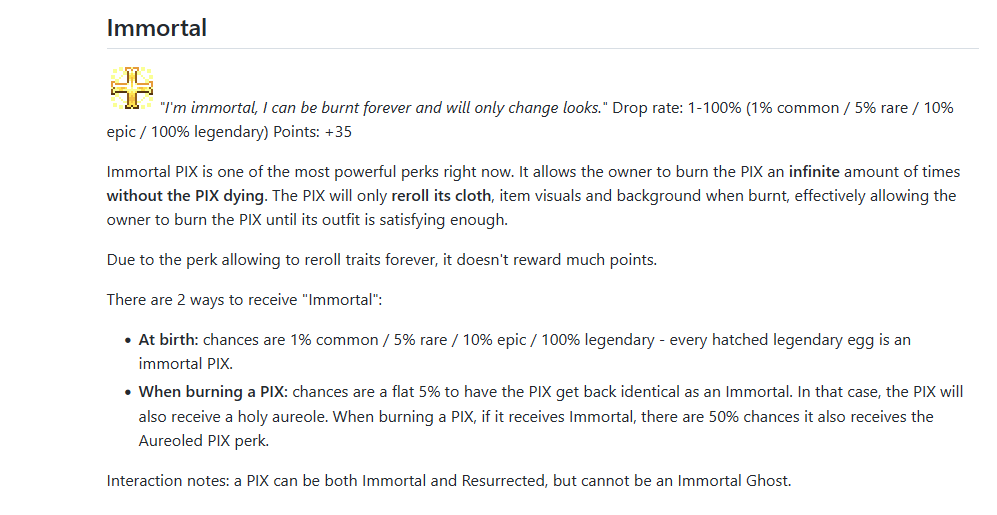 ThePIX_tez's tweet photo. Legendaries and evil eggs are a lot funnier than the others ones, because you can burn the PIX forever! 

They are Immortal.

You'll receive the same PIX character, with different cloth, after burning an Immortal.

https://t.co/DlRiXgLEHr https://t.co/ePcKkyUt5I